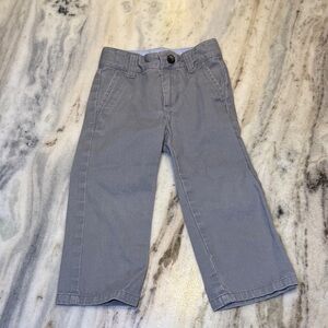 Janie and Jack Classic Gray Kids Pants